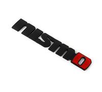 yzw6688 3D Car Sticker Badge Emblem Decal Front Hood Grille Compatible with Nismo Almera Tiida Sunny QASHQAI Skyline Juke X-TRAI MARCH LIVINA (Color : Nismo Sticker)