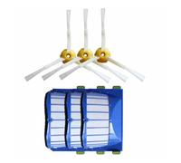 yzw6688 6Pcs/set Side Brush Filters Kit Compatible with 500 600 700 Series Vacuum Cleaner Replacement Parts Accessories