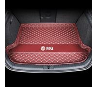 YZWDSFP Car Boot Liners Mats for MG ZS 2017-2024, All Weather Boot Liner Protector Pad with Raised Edges, Waterproof Anti Scratch Anti Slip Cargo Tray Liners Trunk Carpets, Wine Red