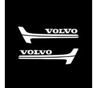 YZWDSFP Car Welcome Lights for Volvo XC40 XC60 XC90 S60 S90, Car Door Logo Projector Light, Led Door Logo Projector Courtesy, Car Puddle lamps Lighting Kit