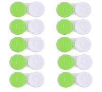 YZWHKJ Contact Lens Cases,Contact Lenses Holder Box 50pcs Case Lenses Colored Pupils Case Eye Lenses Set Contact Lenses Box(Green-50pcs)