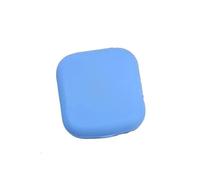 YZWHKJ Contact Lens Cases,Contact Lenses Holder Box 5pcs Mini Square Contact Lens Case with Mirror for Women Colorful Lens Box Eye Container Lovely Travel Kits(Blue)