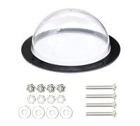 YZWHKJ Dog Fence Window Transparent Dog Porthole Window Round Transparent For Fence Pet Look Out Durable Dome Acrylic Clear Sheet Glass DIY Supplies