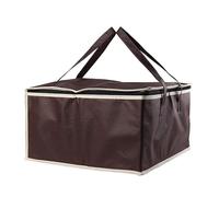 YZWHKJ Insulated Pizza Delivery Bags Food Pizza Delivery Insulated Bag Waterproof Camping Warmer Cold Thermal Bag 44 * 44 * 25cm Heat and Cold Insulation Food Delivery Bag