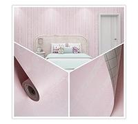 YZWHKJ Self-Adhesive Wallpaper 3D Damask Flocking Non Woven Wallpaper European Style Self Adhesive for Home Decoration Living Room Bedroom Wall Decor(ZZ19004,3.0mX0.53m 17 sq.ft)
