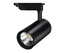YZWHKJ Spot Lights Ceiling Rotatable Rotate Ceiling Spot Led Track Light Dimmable COB 5W 7W 10W 12W 15W 18W 24W 30W 36W Warm Cold Neutral White Balck Lamps(10W Dimmable,Black Cold White)