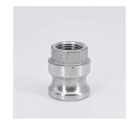 YZWRWRMKTB 1/2" BSPT Female x Type A Camlock Quick Disconnect Coupling 304 Stianless Cam Groove for Hose Pumps