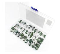 YZWRWRMKTB 150PCS 2A331J-2A474J 100V Polyester Capacitor kit 15 Value Metal Film Polyester Capacitors Set Electronic Componen Box