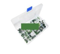 YZWRWRMKTB 15Values 0.33NF 2A331J 470NF 2A474J 2A821J 2A102J 2A393J 2A474J Polyester Film Capacitor Assortment Box Kit 150PCS/Set