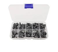 YZWRWRMKTB 200Pcs/box 6x6mm Tactile Tact Push Button Switch Momentary Tact Switch 6x6x4.3mm 5mm 6mm 7mm 8mm 9mm 10mm 11mm 12mm 13mm