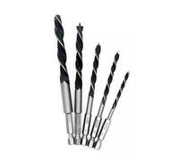 YZWRWRMKTB 3pc 8mm y Quick Change Metal Tools 1/4" Hex Shank Wood HCS Drill Bit Set Round handle