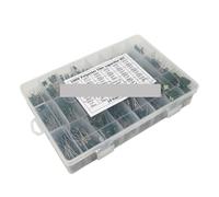 YZWRWRMKTB 660pcs/lot 24value capacitor kit 100v 2a221j to 2a474j polyester film capacitor assorted kit 0.47nf 0.68nf 1nf 2.2nf capacitors