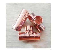 YZWRWRMKTB 89mm Inner Dia x1.8mm Thickness Copper Equal Tee Socket Weld End Feed Coupler Plumbing Fitting Water Gas Oil