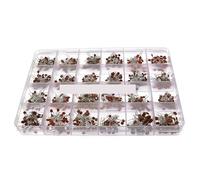 YZWRWRMKTB 960PCS 24value*40PCS=960PCS 50V Ceramic Capacitor Assorted Kit Assortment Set + Box
