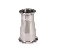 YZWRWRMKTB Fit Tube O.D Reduce 51mm-38mm Tri Clamp 2"-1.5" 304 Stainless Steel Ferrule Concentric Pipe Fitting Reducer YZWRWRMKTB