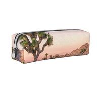 YZWXYYCWM Africa Tree Leather Pencil Case - Durable, Stylish, and Compact Stationery Organizer for Men, Women, and Unisex - for Back to Desk, Travel, and Office Supplies