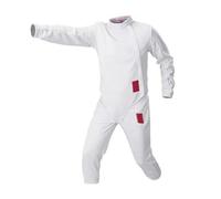 YZWZZXC 350N Fencing Uniform, Puncture-proof Fencing 3-piece Set, Jacket, Vest, Pants, Unisex Athletes' Daily Training, for Foil, Epee, Sabre, Right Hand(52)