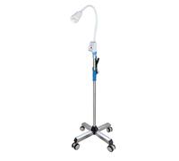 YZWZZXC Dental-Oral Light Lamp, Flexible Gooseneck Exam Light, 7W LED Surgical Auxiliary Lighting, with Mobile Base and Wheels, for Gynaecology, Outpatient, Stomatology