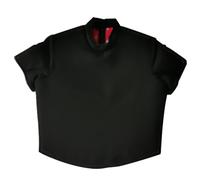 YZWZZXC Fencing Equipment, Canvas Fencing Uniform, Short Sleeve Design, Stand Collar, for Foil, Epee, and Saber, Unisex(XL)