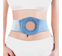 YZWZZXC Ostomy Support Belt, Colostomy Belt, Unisex, with 3 Stoma Rings, with Extension Belt, Available in All Seasons, for Postoperative