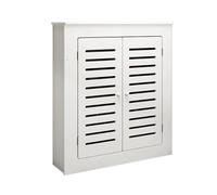 YZWZZXC Radiator Cover, Wooden Radiator Shelf, Decorative Cabinet with Storage Table, with 2 Doors, Multifunctional, Strong Load-bearing Capacity, for Home, Living Room(50 * 80 * 15cm/20 * 31 * 6in)