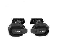 YZXOOP Anti Falling Protector Guards Motorcycle Frame Slider For KAWASAKI Z750 Z 750 2007 2008 2009 2010-2013 Anti-fall Fairing Guard Crash Pad Crash Protector Motorbike Frame Sliders(Titanium)