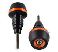 YZXOOP Anti Falling Protector Guards Motorcycle Frame Sliders Engine Falling Protectors For Suzuki GSX-S1000F GSX-S 1000F GSXS1000F GSXS 1000F 2015 2016 Motorbike Frame Sliders(Orange)