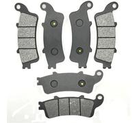 YZXOOP Brake Pad Replacement Motorcycle Front Rear Brake Pads For GL1800 Gold Wing 2001-2017 Brake Pad Replacement Motorbike Brake Pad kit(Front rear)