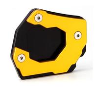 YZXOOP Foot Side Stand Enlarger Motorcycle Side Stand Pad For BMW F800GS F 800GS F 800 GS 2008-2021 Kickstand Extension Plate Support Foot Side Stand Pad Kickstand Extender Plate(Gold 1)