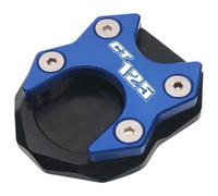 YZXOOP Foot Side Stand Enlarger Motorcycle Side Stand Pad For HO&NDA CT125 CT 125 2020 2021 Kickstand Extension Plate Support Foot Side Stand Pad Kickstand Extender Plate(Blue)