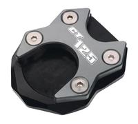 YZXOOP Foot Side Stand Enlarger Motorcycle Side Stand Pad For HO&NDA CT125 CT 125 2020 2021 Kickstand Extension Plate Support Foot Side Stand Pad Kickstand Extender Plate(Titanium)