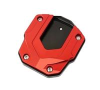YZXOOP Foot Side Stand Enlarger Motorcycle Side Stand Pad For VOGE SR4 MAX SR4MAX 2022 2023 Kickstand Extension Plate Support Foot Side Stand Pad Kickstand Extender Plate(Red)