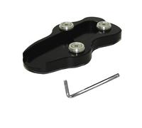 YZXOOP Foot Side Stand Enlarger Motorcycle Side Stand Plate For Kawasaki VN900 VN 900 Classic Custom Foot Kickstand Support Pad,Extension Plate Pad Kickstand Extender Plate(Black)