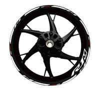 YZXOOP Motorcycle Wheel Sticker Reflective Wheel Decal For YZF R1M YZF-R1M YZFR1M Wheel Hub Decals Wheel Rim Stickers Wheel Rim Decorative Stickers(Color 26)