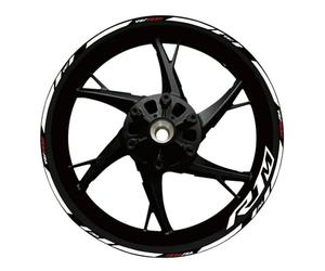 YZXOOP Motorcycle Wheel Sticker Reflective Wheel Decal For YZF R1M YZF-R1M YZFR1M Wheel Hub Decals Wheel Rim Stickers Wheel Rim Decorative Stickers(Color 26)