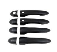 YZXOOP Outer Door Handle Covers Car ExteriorDoor Handle Cover Trim for Maserati for Levante 2016-2020 2021 2022 2023 2024 with 2/4 Smart Holes Glossy Black Auto Exterior Side Handles