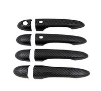 YZXOOP Outer Door Handle Covers Car ExteriorDoor Handle Cover Trim for Maserati for Levante 2016-2020 2021 2022 2023 2024 with 2/4 Smart Holes Glossy Black Auto Exterior Side Handles