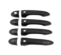 YZXOOP Outer Door Handle Covers Car ExteriorDoor Handle Cover Trim for Maserati for Levante 2016-2020 2021 2022 2023 2024 with 2/4 Smart Holes Glossy Black Auto Exterior Side Handles