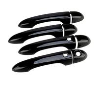 YZXOOP Outer Door Handle Covers Car Smart Door Handle Cover Trim for Maserati for Ghibli Sedan 2014-2020 2021 2022 2023 Decoration Covers Glossy Black Auto Exterior Side Handles