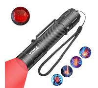 YZYOE Infrared Light Therapy for Joint and Muscle Pain Portable Rechargeable Flashlight， Red Light Therapy Wand Device，Red Lights-4 Wavelengths，Near Infrared Light Therapy.