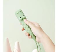 YZYOE New Rechargeable Crocodile LED Flashlight, Cute Animal Shaped Silicone Flashlight, Comfortable Touch Long Press to Adjust Brightness Portable Outdoor Lighting Creative Light.