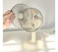 YZYOE Rechargeable Desktop Small Fan, Portable Outdoor Camping Fan,2 modes, Suitable for Going Out, Working, Studying, Etc.