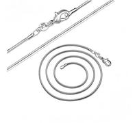 YZYSHHX long 16-38inch chokers necklaces 1mm snake chains necklace for women