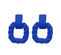 YZYSHHX western style rectangle for women acrylic square geometric statement earrings