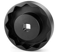 YZYUN 55mm Rear Axle Nut Socket Tool for Ducati, Triumph Speed Triple 1200 RR/RS & MV Agusta | 1/2" Drive Low Profile Rear Wheel Hub Nut Removal Socket | Heavy Duty Steel