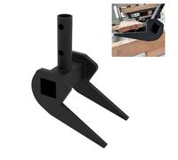 YZZHAJ Pallet Buster Tool, Heavy Duty Deck Wrecker, Pallet Breaker Board Removal Tool, Wood Pallet Tool for Breaking Pallets, Framing, Roofing, Drywall Without Handle（Black）
