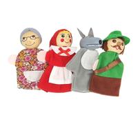 YZZT 4 Pcs Finger Doll,Hand Puppets, Storytelling Puppet Toys,Animal Finger Puppets,Plush Finger Doll,Finger Toys,Finger Puppet Toys Suitable for Parents and Children