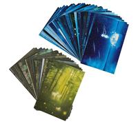 YZZT 60pcs Postcards Pack Premium Postcard Travel Postcard Mixed Multipack Home Decoration Postcards Scrapbook Decoration Card Blessing Greeting Cards Invitation Card