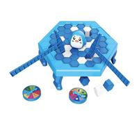 YZZT Save the Penguin Game Chess, Penguin Trap Game Chess, Hammer Icebreaker Games, Board Games, Table Game, Exercise Your Child's Sense of Space, Suitable for Kids