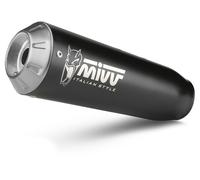 Mivv X-m1 1x1 Zontes Zt 125 Gk 21-24 Homologated Full Line System Silver Homologated
